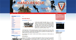 Desktop Screenshot of hasici-rescue.cz